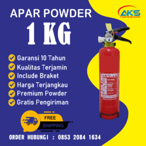 Jual APAR 1 Kg Powder - Supplier Tabung APAR