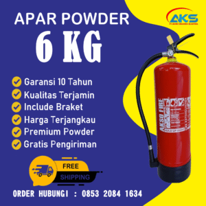 APAR ABC Powder 6 Kg Set Komplit