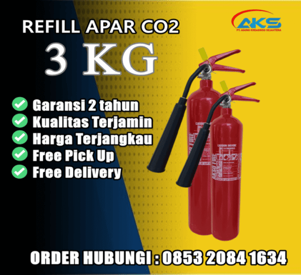 Refill APAR CO2 - Jasa Isi Ulang APAR Terdekat