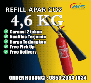 Jual Isi Ulang APAR 4,6 Kg (CO²)