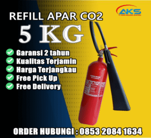 Isi Ulang Tabung APAR 5 Kg Carbon Dioxide (CO2) Semua Merk