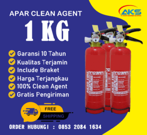 Isi Ulang APAR Clean Agent 1 Kg