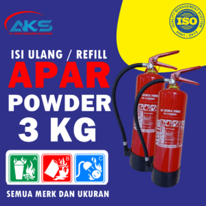 Jual Isi Ulang APAR 3 Kg (Powder)