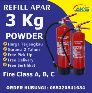 Jual Isi Ulang APAR 3 Kg