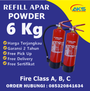 Jual Refill APAR Powder uk. 6 kg
